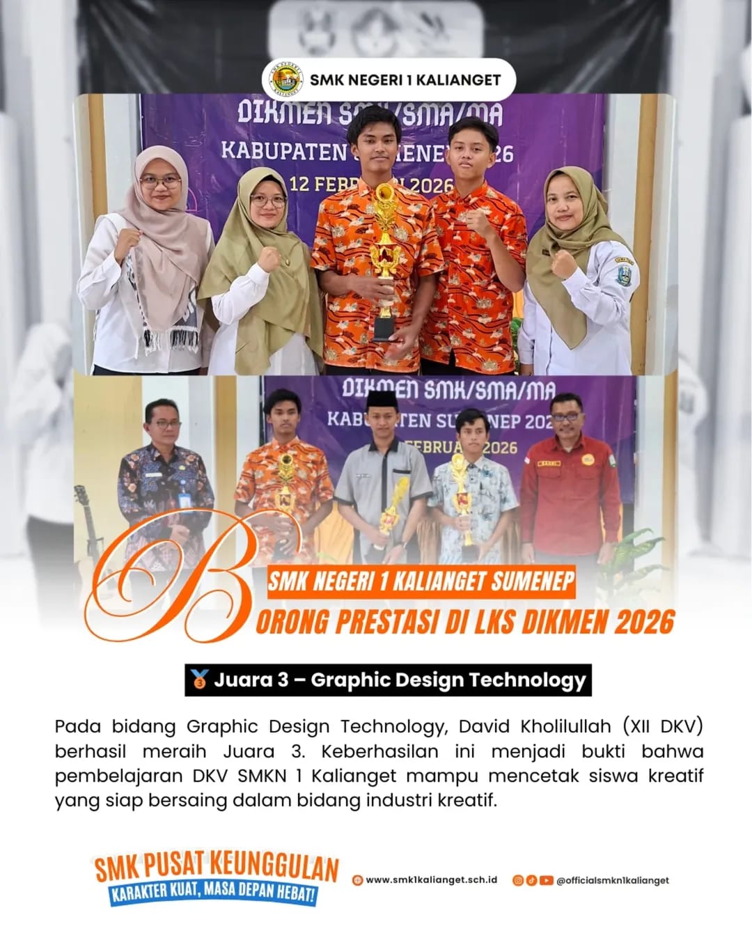 David Kholilullah Juara LKS